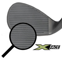 Das Bild zeigt ein SmithWorks® Sand Wedge X-SPIN Freestyle LH 56° Schwarz