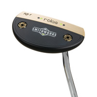 Das Bild zeigt ein SmithWorks® Half-Mallet Putter Rolas RB1 RH 35" schwarz