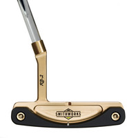 Das Bild zeigt ein SmithWorks® Blade Putter Rolas RB2 RH 35" schwarz