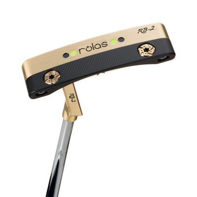 Das Bild zeigt ein SmithWorks® Blade Putter Rolas RB2 LH 35" schwarz