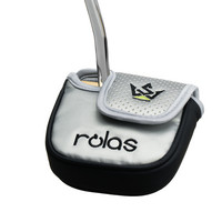 Das Bild zeigt ein SmithWorks® Mallet Putter Rolas RB3 RH 35" schwarz