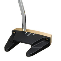 Das Bild zeigt ein SmithWorks® Mallet Putter Rolas RB3 RH 35" schwarz