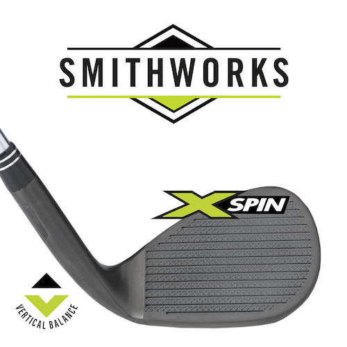 Das Bild zeigt ein Sand Wedge X-SPIN Freestyle LH 56° Schwarz