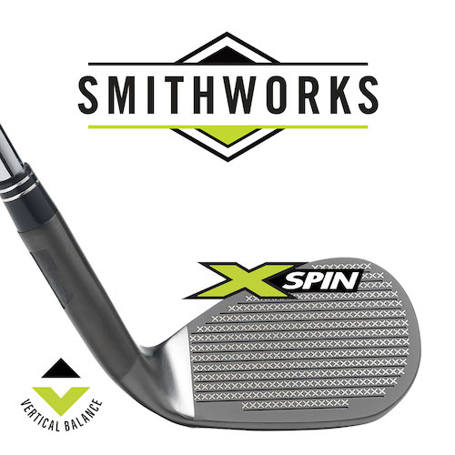Das Bild zeigt ein Sand Wedge X-SPIN Tournament LH 56° Schwarz