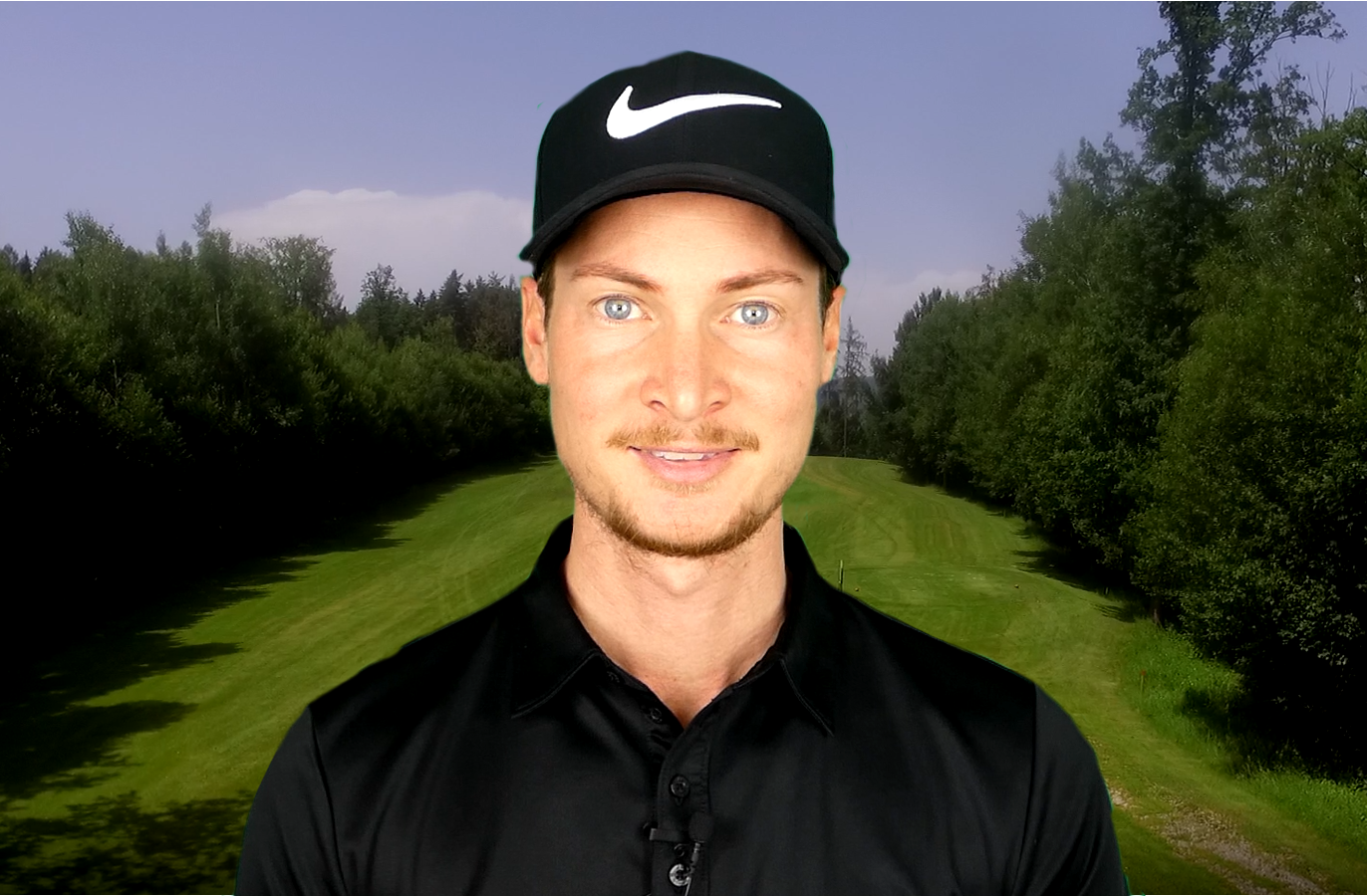 Das Bild zeigt Golftrainer Philipp Klimburg